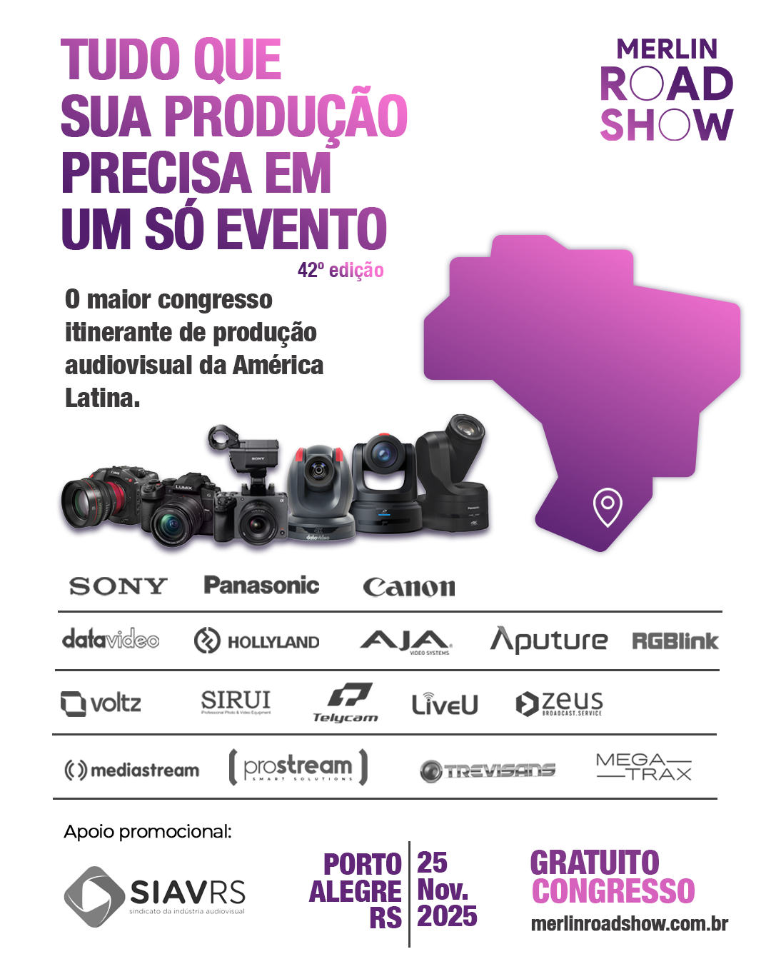 Merlin Road Show chega a Porto Alegre